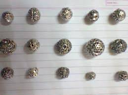 German Silver Beads