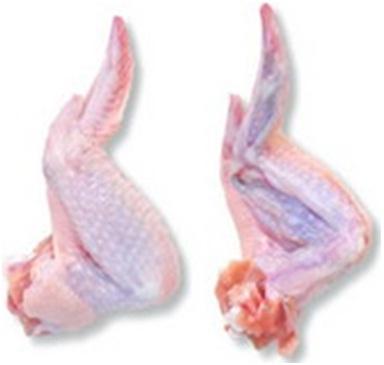 Chicken wings, Certification : HACCP, HALAL, ISO