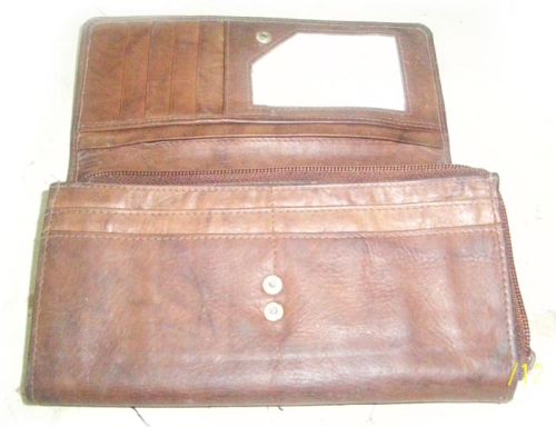 Ladies Leather Wallets, Design Type : Plain