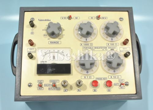 Vaiseshika Protable Weatstone Bridge