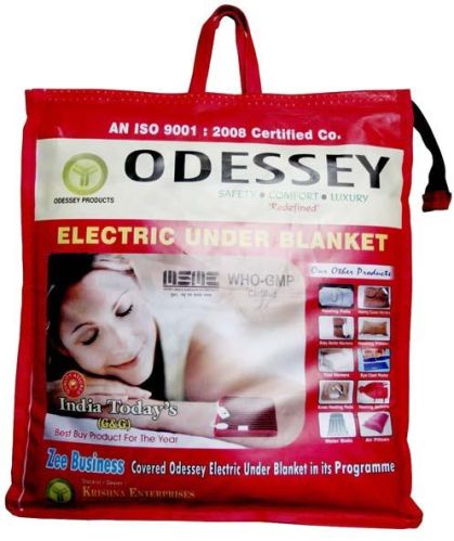 ODESSEY Electric Blanket (SINGLE BED) 75X150 CMS New