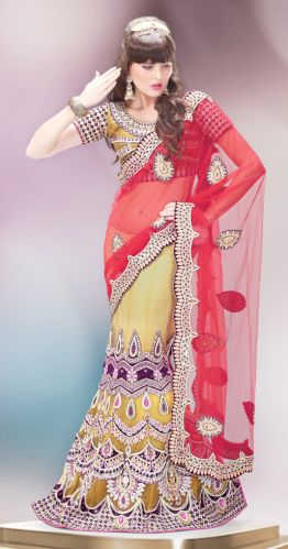GoodIndianSuppliers Bridal Saree, Bridal Lehenga