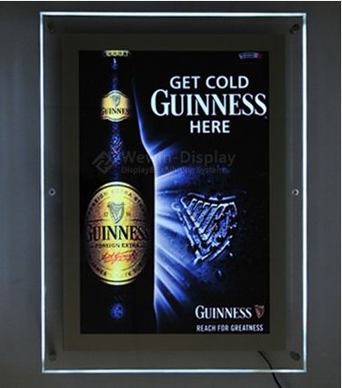 Crystal LED Lightbox, Slim LED Lightbox, Acrylic Light Box