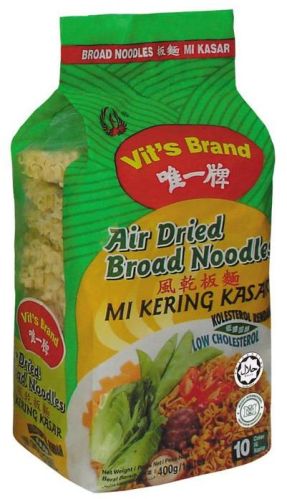 Vit's Air Dried Broad Noodles, Primary Ingredient : Wheat Flour