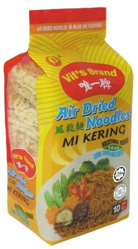 Vit's Air Dried Slim Noodles, Primary Ingredient : Wheat Flour