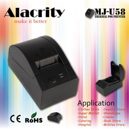 Thermal Printer, Brand Name : Alacrity, Packaging Type : Black