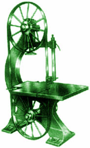 Vertical bandsaw machine