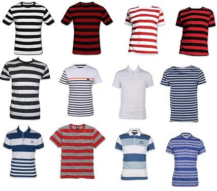 Mens Stripe T Shirts