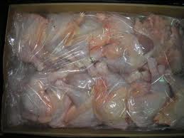 Frozen whole halal chicken