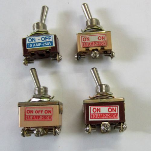 High Grade Plastic Toggle Switches
