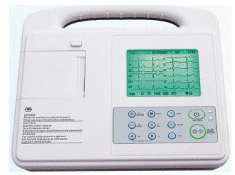 Three Channel ECG Machine