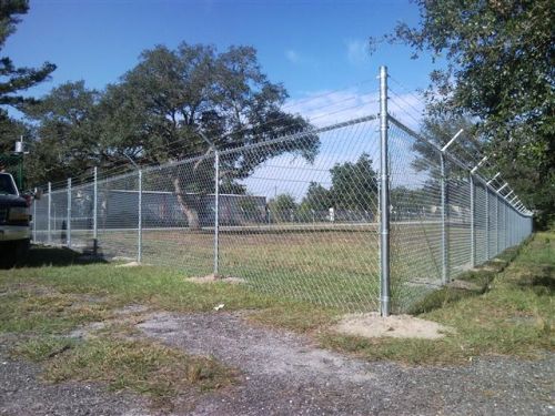 Wire Fence Of Chain Link Mesh