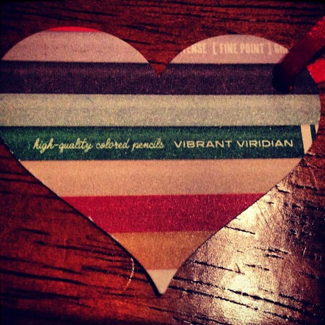 Printed Paper Multi Coloured Tags