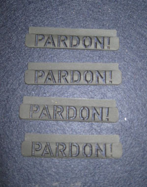 Rubber Patches, For Fabric Use, Size : 2.5-3inch3-3.5inch, 3.5-4inch, 4-4.5inch