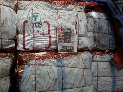 Copper Wire Scraps, Color : Brown 0.20-0.40mm