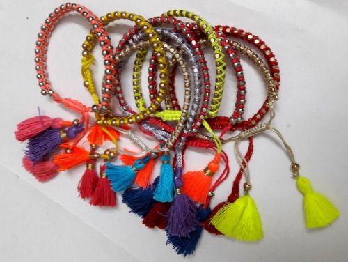 Chain and Tassel Bracelets