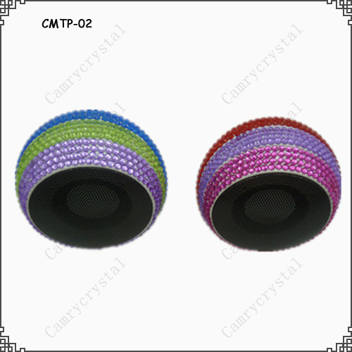 Crystal Rhinestone Audio PC Speaker