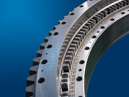 Three Row Cylindrical Roller Slewing Bearing For Port Crane ,Grab Ranes, Claimers