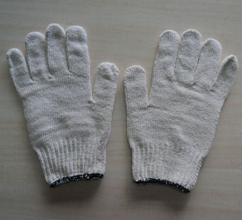 Cotton Seamless Knitted Hand Gloves