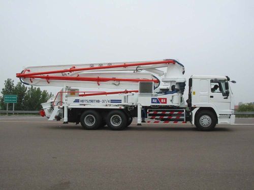 Concrete Boom Pump Truck, Brand Name : TIE LI SHI