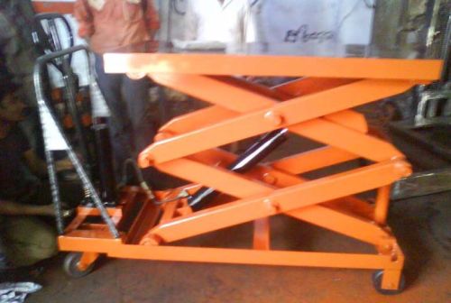 Astha Enterprise Hydraulic Scissor Lift Table