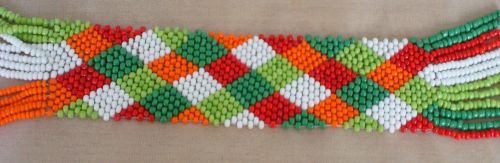 Canvas Beaded Embroidery Belts, Style : Modern