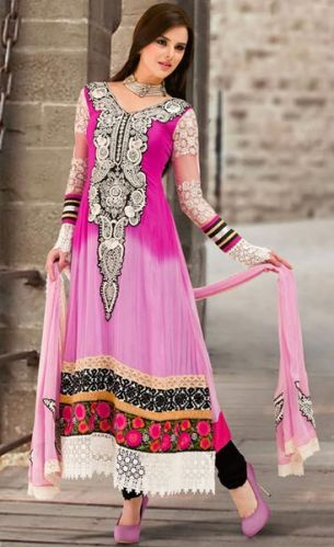 Designer Suit, Color : Pink