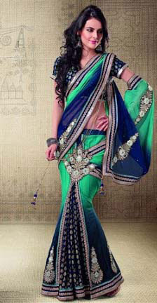 Embroidered Saree