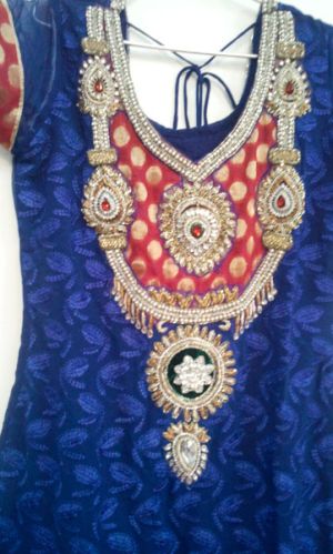 Hand Embroidered Salwar Suit