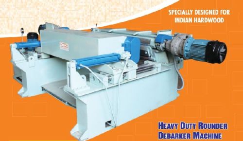 Heavy Duty Rounder Debarker Machine
