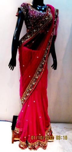 Designer sarees, Speciality : Dry Cleaning