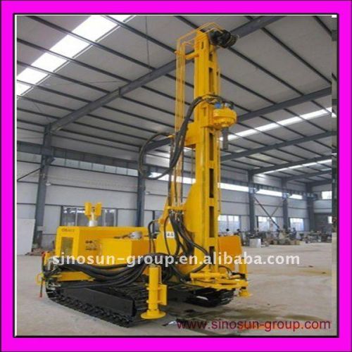 Crawler Water Well Drilling Rig, Brand Name : SINOSUN