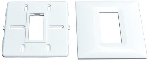 Modular switch plate
