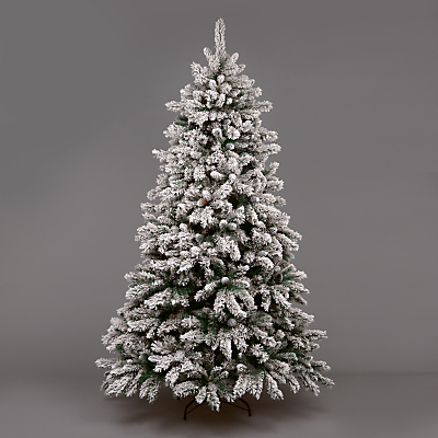 Snow Capped Christmas Pine Tree