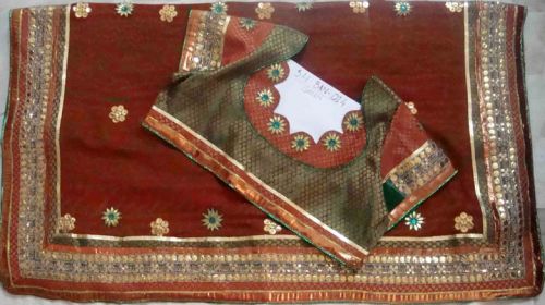Crepe Bandhej Sarees