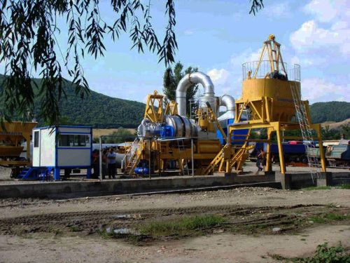 Continuous Asphalt Mixing Plant
