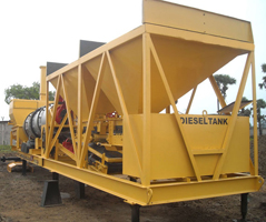 Mobile Asphalt Drum Mix Plant