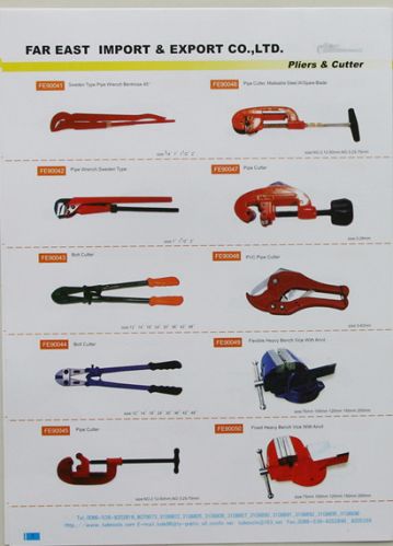 Pipe Wrench, Pipe Cutter, Brand Name : Uni-Globe