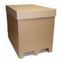 White Wicker Heavy Duty Corrugated Box, Pattern : Printed, Plain