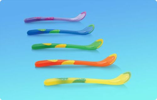 Hot Safe Weaning Spoons