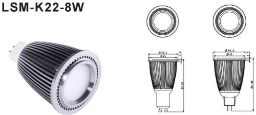 LED Spot Light, Brand Name : LSM-K22-8W