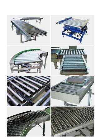 Roller Conveyor, Finish : Polished