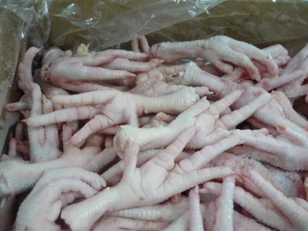 Processed Frozen Chicken Feet