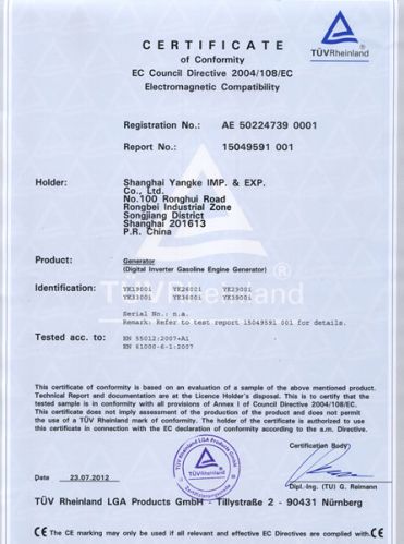 Mini Gasoline Inverter Generator