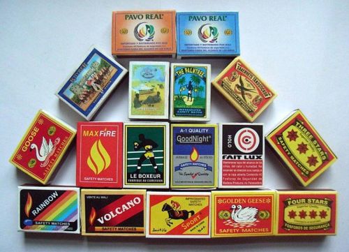 Wood Box Safety Matches