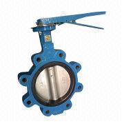 LT Lug Type Butterfly Valve For Construction Di Body Through Shaft With Pin