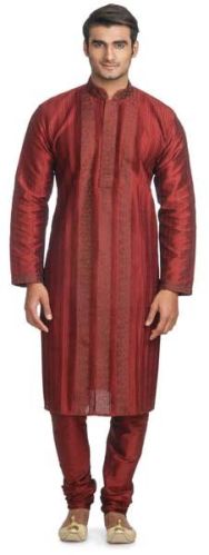 Plain Mens Kurta Pyjamas, Size : XL, XXL
