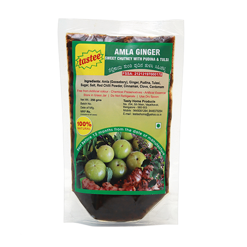 Amla Ginger Pudina Tulsi Sweet Chutney