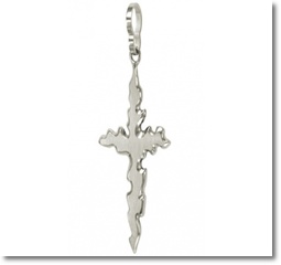 Stainless Steel Cross Pendant, Brand Name : ort