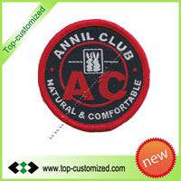 Adhesive Embroidery Patch, Brand Name : Top-Customized